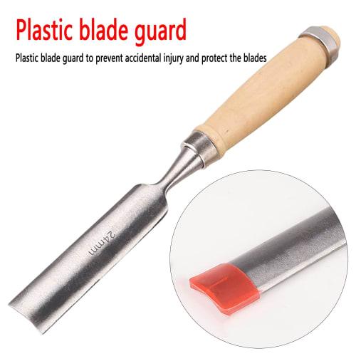 LinLiQiao 4-Piece Woodworking Chisel Set, DIY Wood Carving Chisel for Carpentry, Carving, and More (Size: 4 Set)