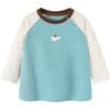 Mini Balabala Kids' Pure Cotton Long Sleeve T-shirt
