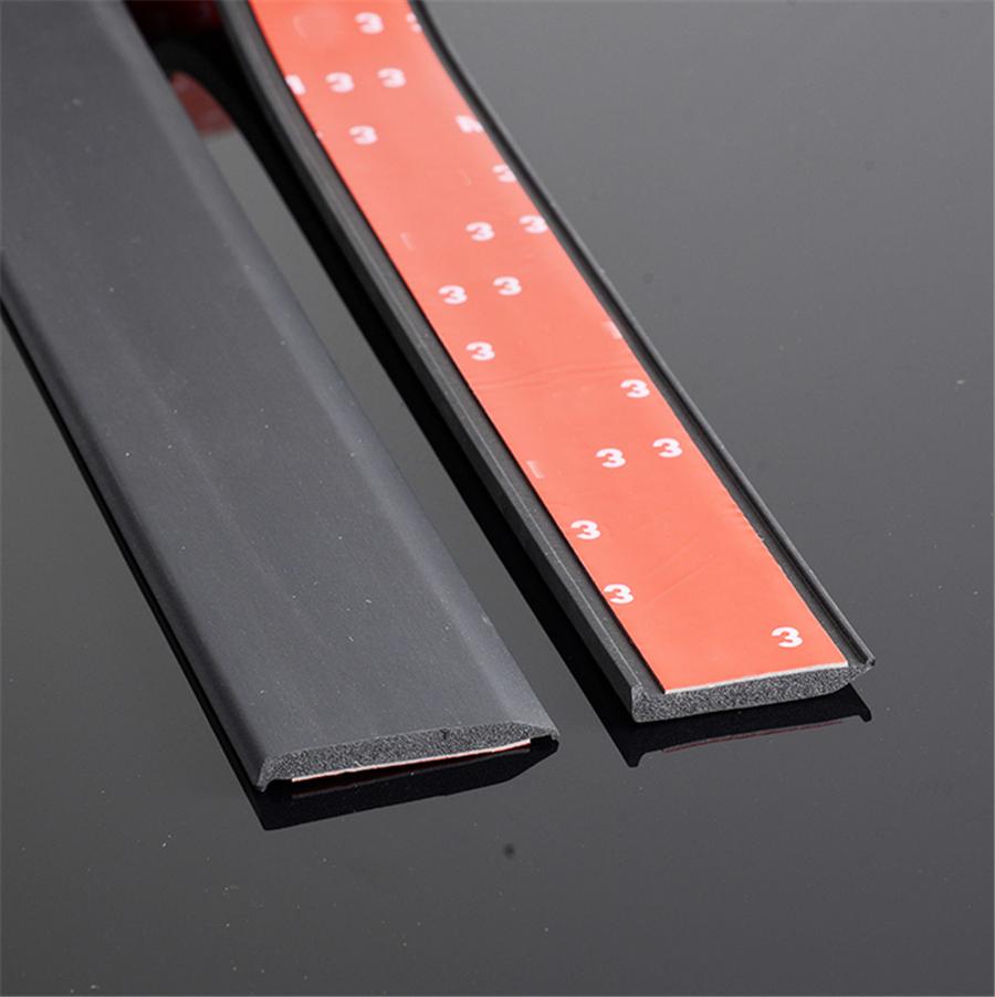 59''*1.57'' Car Wheel Eyebrow Extension Protector Arch Extenders Black Universal