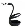 Compact Multi-use Organizer 3D Printed Elegant Swan Storage Rack with Ventilation And Draining Base, Artistic Desktop Decoration Multi-Purpose