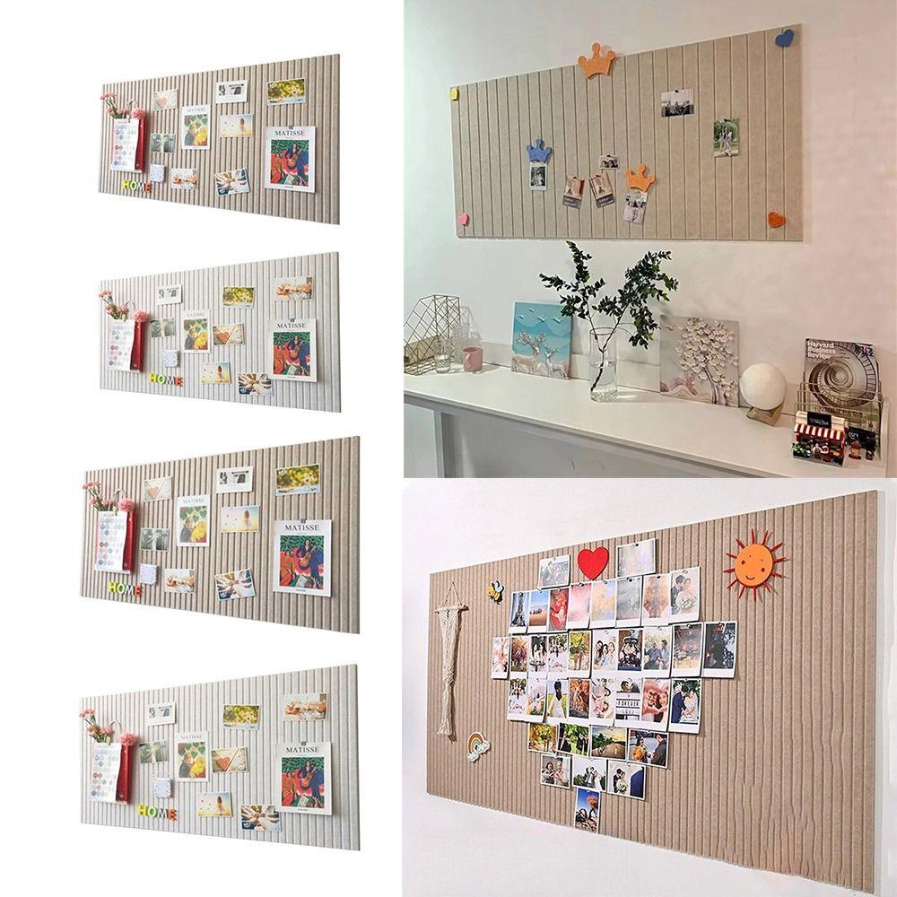 Вертикальні смугасті фетрові наклейки на стіну Фотостіна для прикраси стін дому та дитячого садка