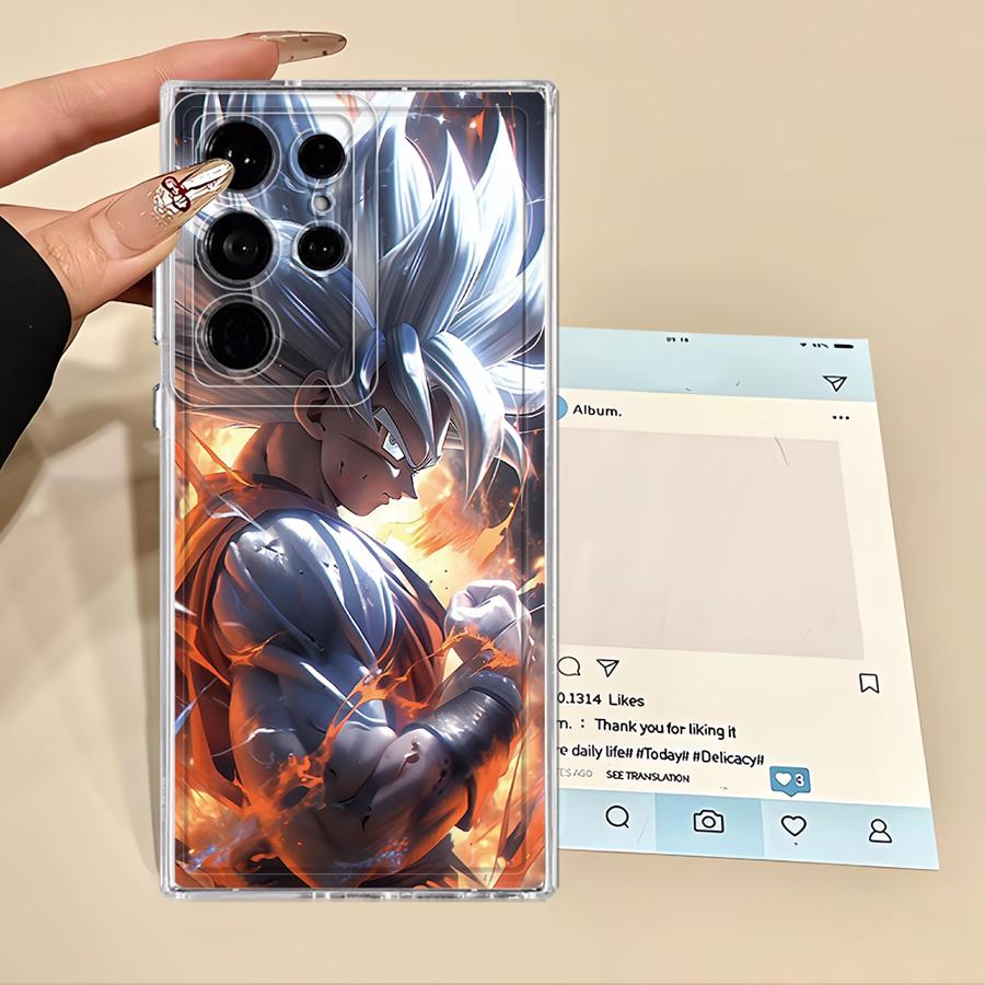 Phone Cover Case for Samsung Galaxy S20 Plus S21 S26 S23 Ultra Note 20 Ultra 10 S22 FE S25 Edge S24 Anime Dragon Ball