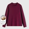 Luozi Men's Warm Round Neck Wool Sweater