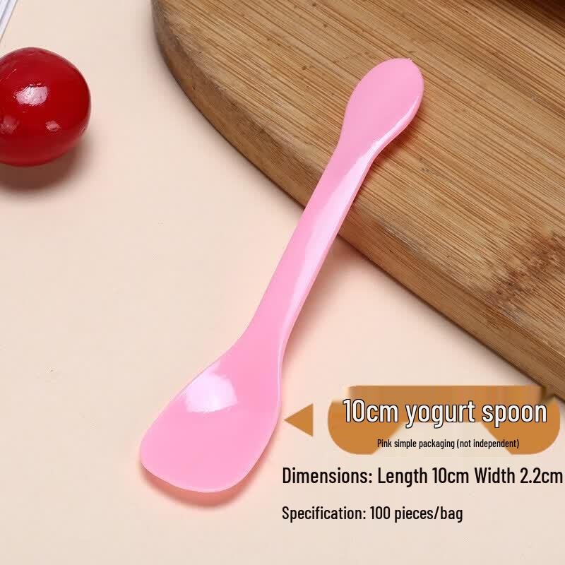 Individually Wrapped Disposable Mini Spoons