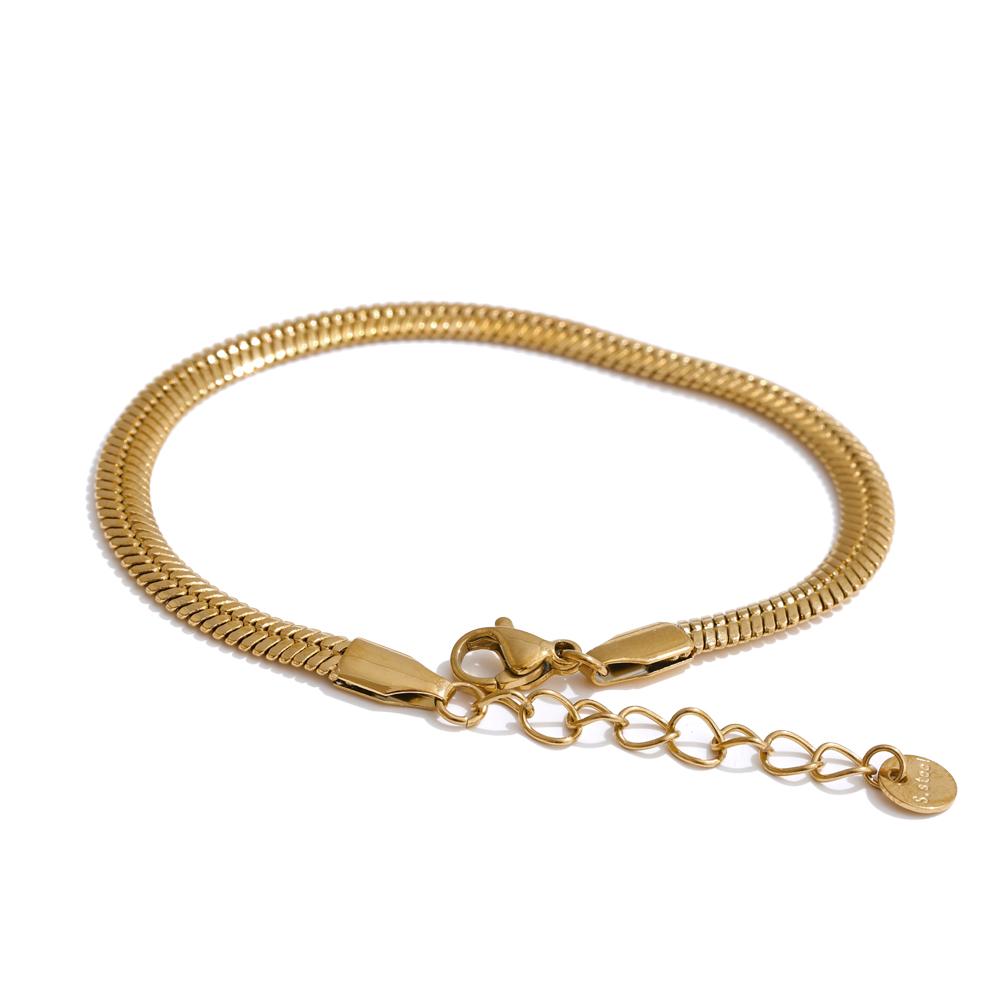 

Yhpup Quality Minimalist Metal Snake Chain Necklace Bracelet Waterproof Stainless Steel Versatile Daily Women Men Unisex Jewelry