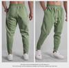 Men's Slim Fit Zippered Cotton Sweatpants for Spring & Autumn – Casual Outdoor Sportswear