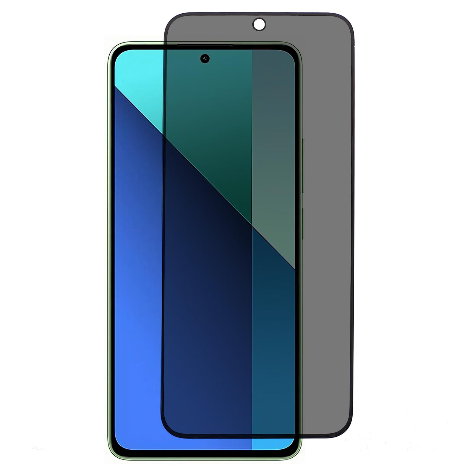 

Захисна плівка для екрану з захистом від перегляду для Xiaomi Redmi Note 13 4G/Note 13 Pro 4G/Poco M6 Pro 4G з шовкографією із загартованого скла As Shown A