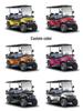 6-Seater Off-Road Electric Golf Cart, 72V Lithium Battery, 5kW Motor, 120km Range Sightseeing Vehicle