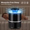 Mini USB Mosquito Killer Lamp Silent UV Bug Zapper Electric Fly Trap Portable Insect Control Baby Safe for Home Office Outdoor