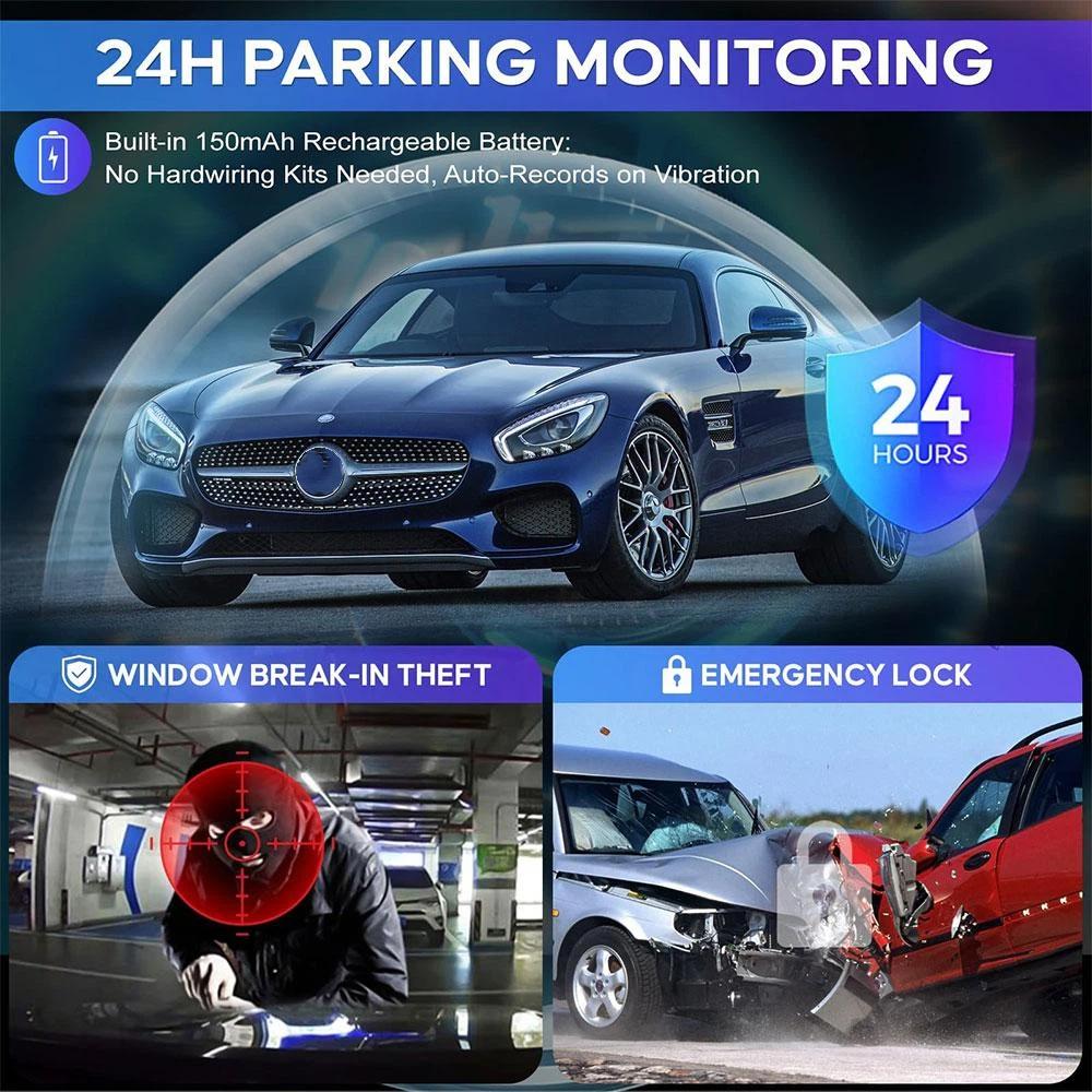 3/4 Channel Dashcam, 1080P HD In-car Recorder, 360-degree All-around Vehicle Camera, Video Recording/GPS Positioning