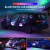 With USB Car Interior Ambient Lamp Remote Automotive Interior Decorative Lights