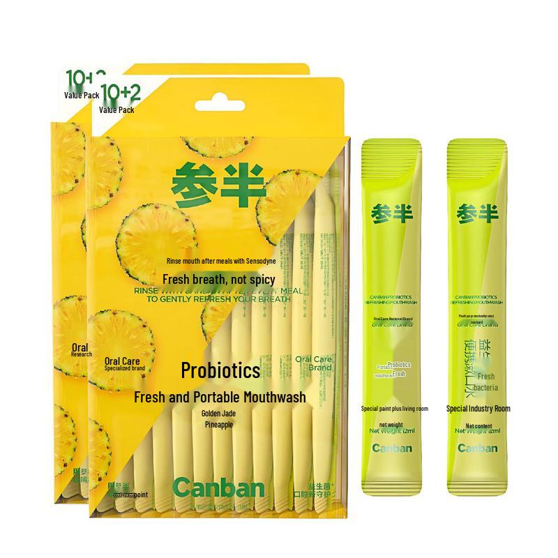 CanBan Golden Pineapple Probiotic Fresh Mouthwash