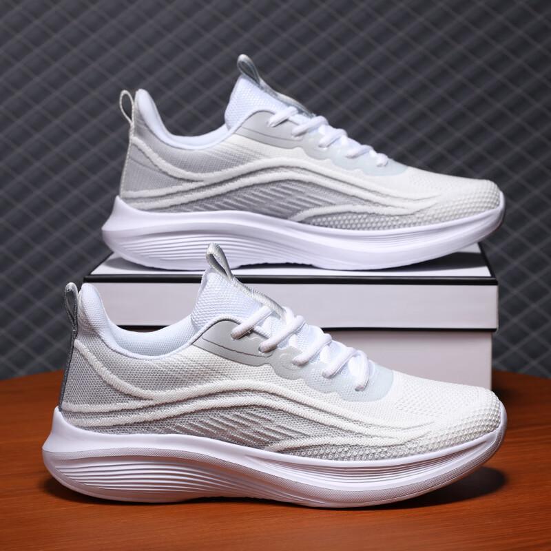 Large size women's shoes spring and autumn 2025 new 4143 feet wide feet fat mesh sneakers women running shock absorption lightweight women