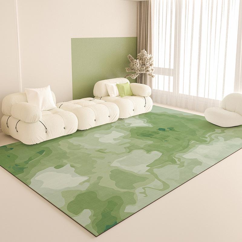 Summer Carpet Bedroom Mat Floor Mat Light Luxury Living Room Sofa Anti-Slip  Easy Care Blanket Home Decoration