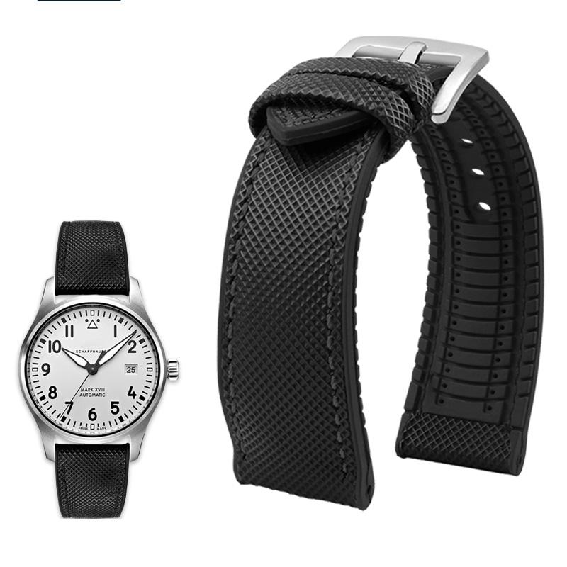 Klassisches 20 mm 21 mm 22 mm Canvas-Nylon für Seiko-Uhren. Gummiband, wasserdichtes Armband für Herren, für Tissot, Citizen, Mido, Uhrenzubehör