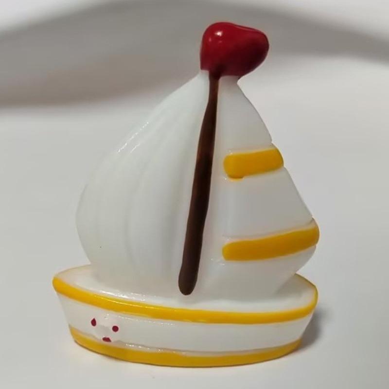 Micro-landscape Design Surfboard Sailboat Sea Shell Seabird Accessories OceanBeach and Seaside Small Ornaments