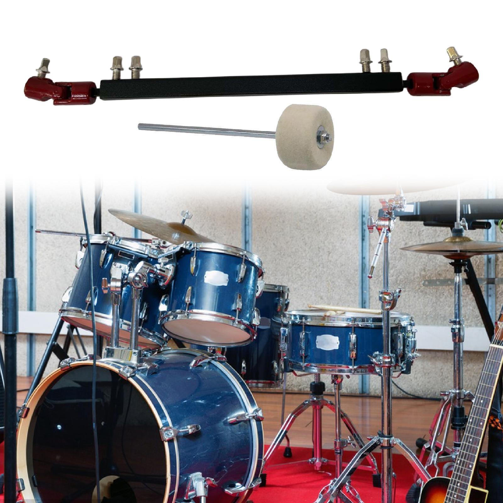 

Double Bass Drum Pedal Drive Shaft Black Red