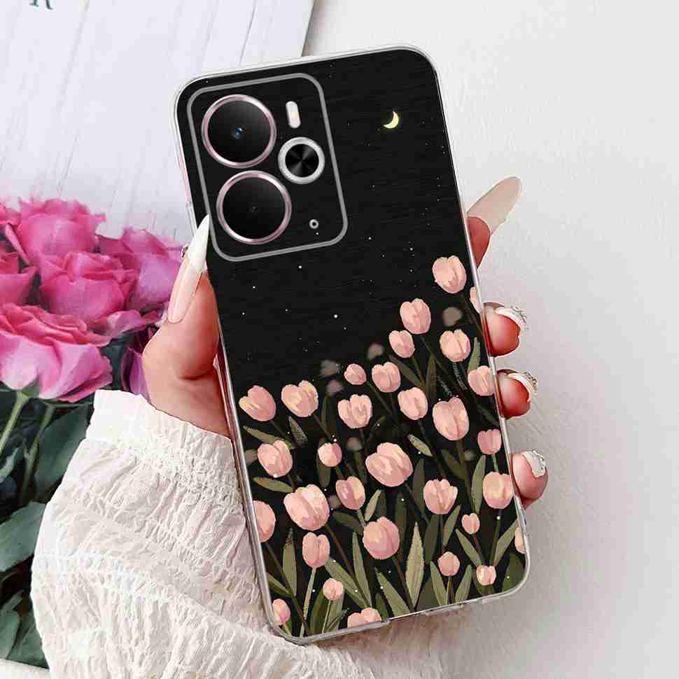 Bumper Clear Case For Realme 14 5G Soft Transparent Cases Silicone Shockproof Cover For Realme 14 14X Pro Realme14Pro Fundas