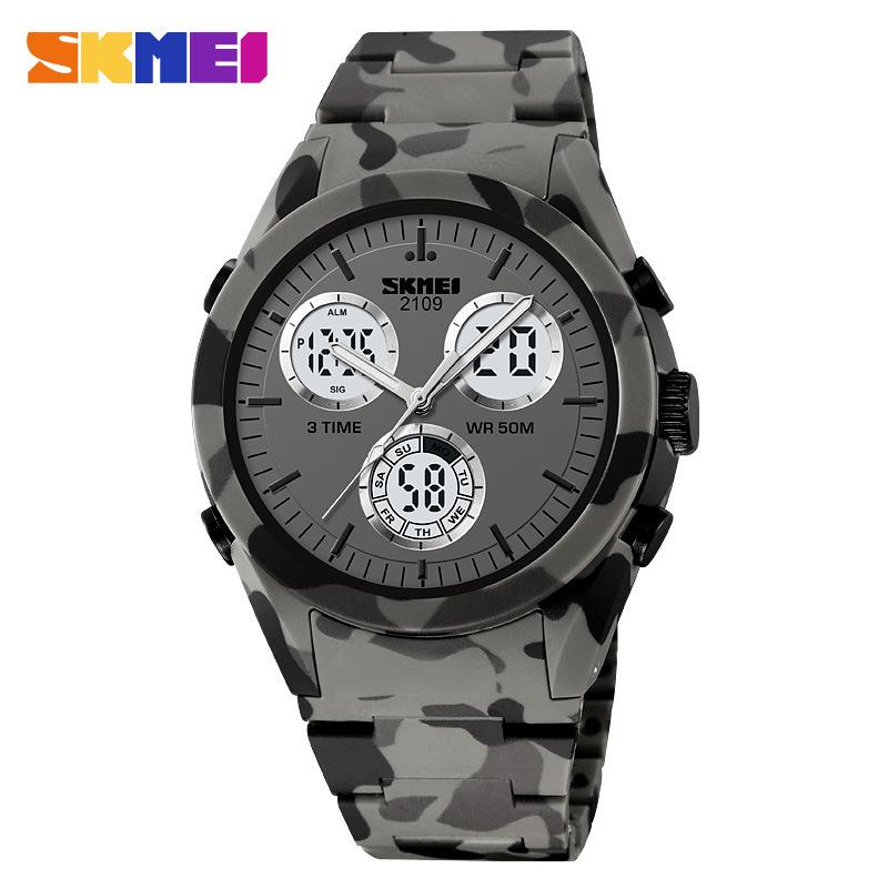 Sports watch men's waterproof luminous electronic watch children's outdoor alarm clock multi-function