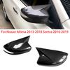 For NISSAN Altima 2013-2018 Sentra/Sylphy 2016- Mirror Cover Rearview Side Mirror Cover Wing Cap Exterior Rear View Trim