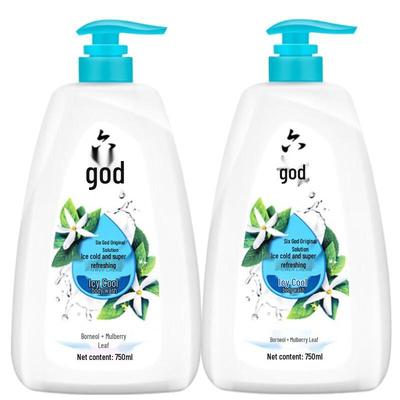 Liu Shen Ice Cool Super Refreshing Shower Gel 2x750ml