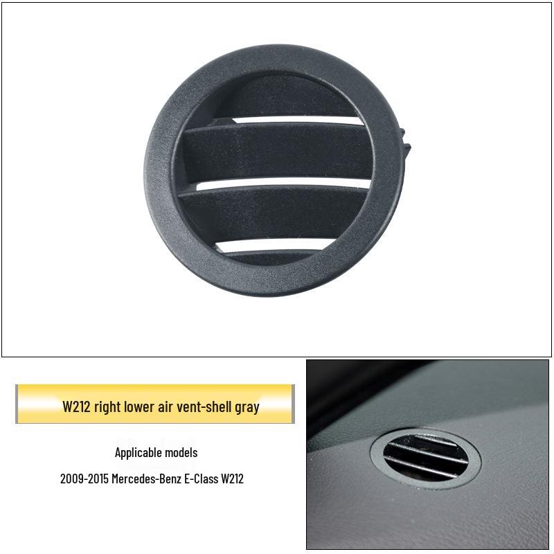 Mercedes-Benz C-Klass, E-Klass, GLC Instrumentbräda Luftventiler: W205, W212, W213 Främre instrumentpanel AC-ventiler