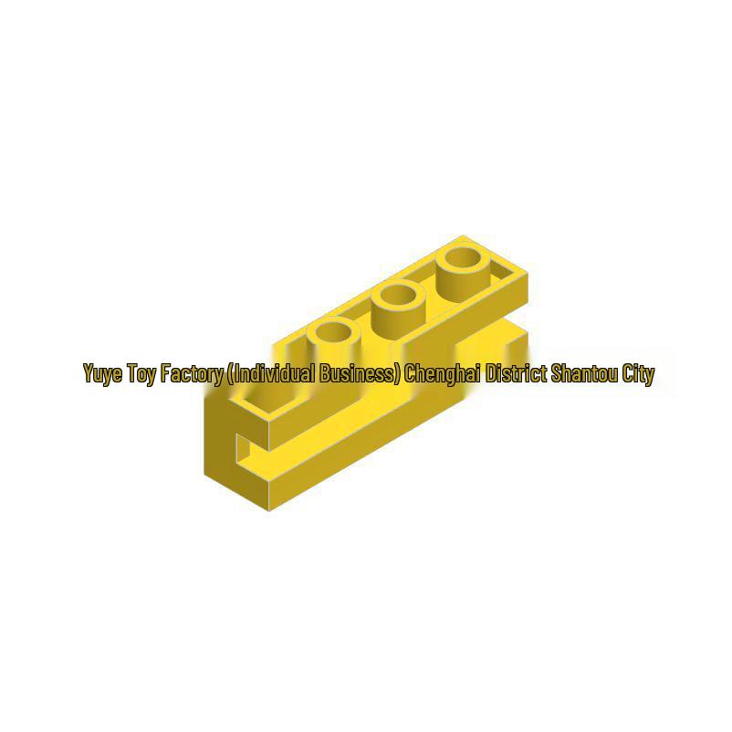Universal 2653 Educational Building Blocks - 1x4 Brick with Horizontal Sliding Slot, Compatible Small Particle MOC Spare Parts. 0.5 kg