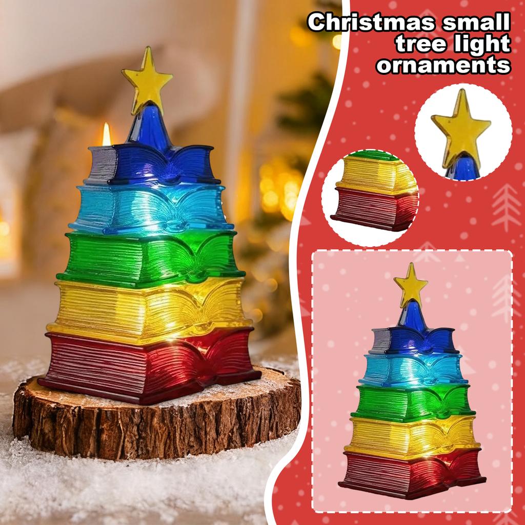 Christmas Decorations Stacking Christmas Tree Desktop Ornaments Christmas Tree Lights