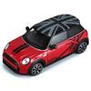 Heimanba BMW MINI Cooper S Diecast Modellauto H2761 1/24 / (rot (FLAGGE) RD)