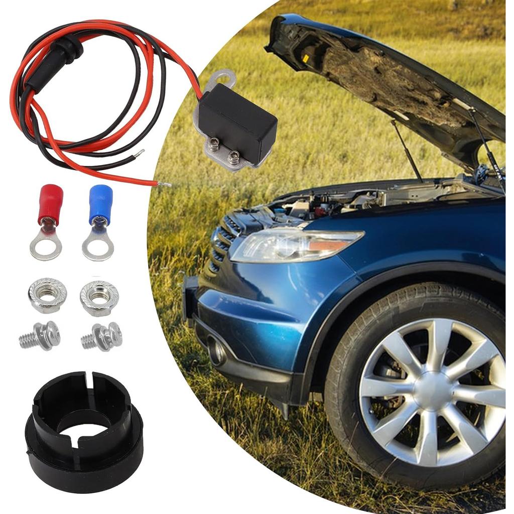 Corrosion Resistant Electronic Ignition Conversion Kit Compatible for F100 F250 F350 E100/E200 Econoline 1957-1974 8cyl