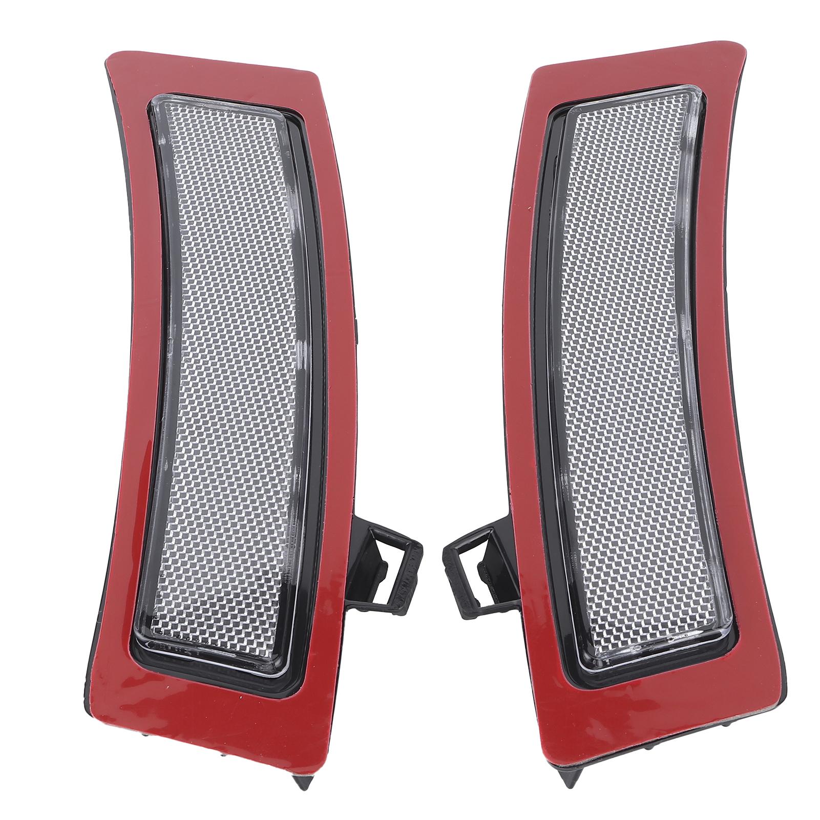 Front Bumper Left Right Reflector 63147274433 Fit for E70 X5 LCI 20112013 Without Side View Camera