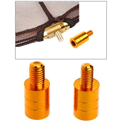 Fishing Landing Net Handle Connector Thread Adapter 10mm To 8mm 8mm To 10mm New