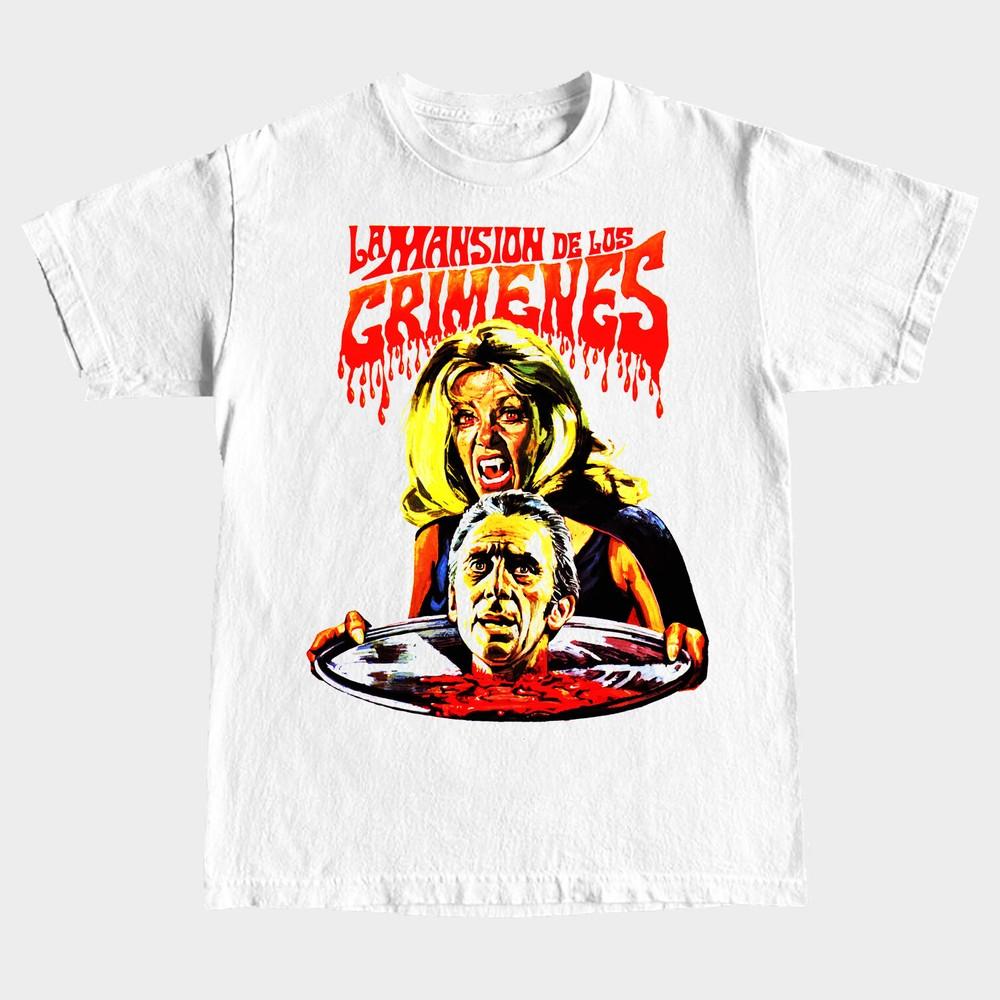 La Mansion De Los Crimenes The House That Dripped Blood TShirt. Unisex T-Shirt L