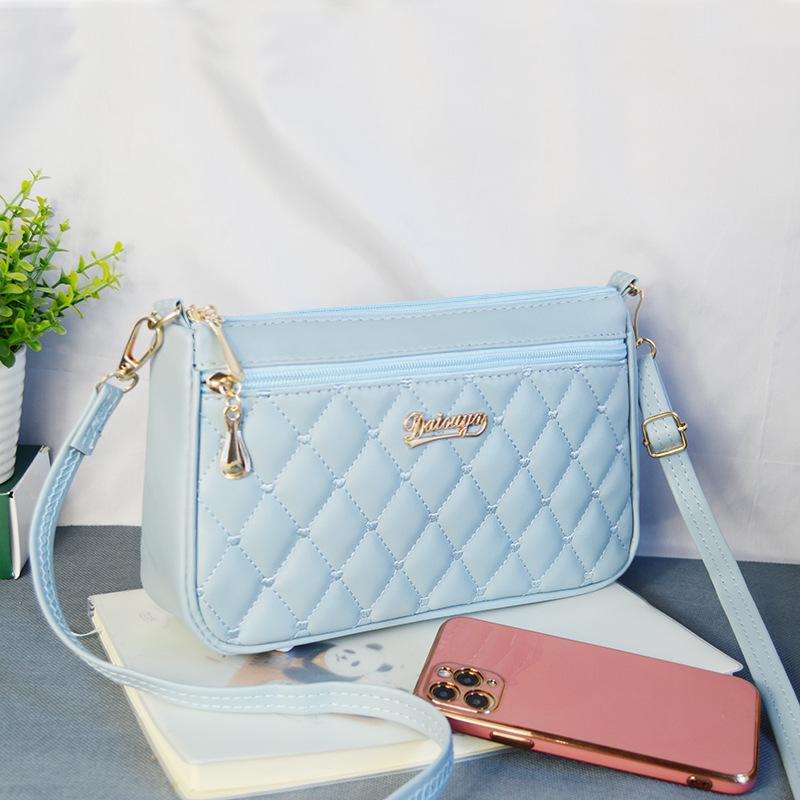 2025 Embroidered Crossbody Large-Capacity Shoulder Bag for Elderly - Casual & Fashionable