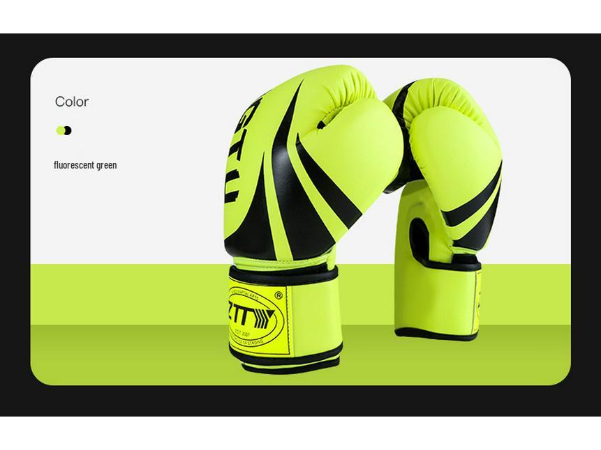ZTTY Muay Thai Punching Bag Gloves with Rubber and Plastic Liner