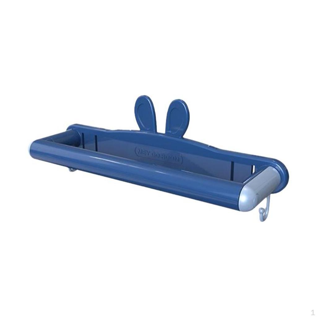 Slipper Rack, Expandable, NoDrill, Bathroom Organizer, SpaceSaving Pink