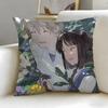 popular anime Skip and Loafer Cushion Cover Soft & Easy-Wash Pillow Case – Versatile for Couch, Bed, Travel and Office