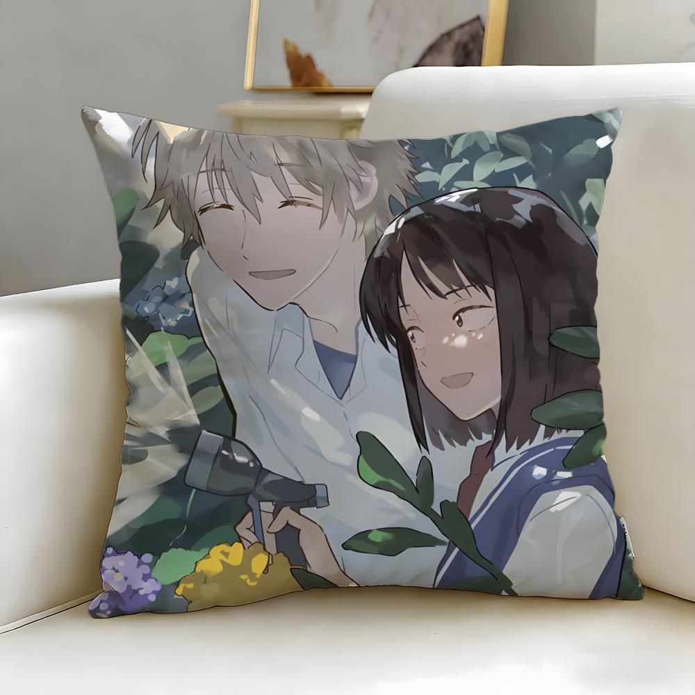 popular anime Skip and Loafer Cushion Cover Soft & Easy-Wash Pillow Case – Versatile for Couch, Bed, Travel and Office
