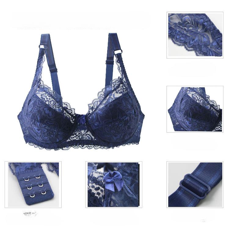 Sexy Bras 34/75 36/80 38/85 40/90 42/95 44/100 BCD Cup Plus Size Lingerie Push Up Underwear For Women