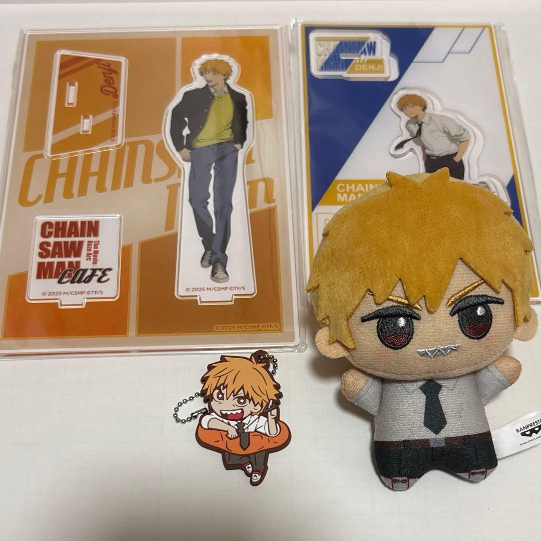 Used Chainsaw Man Collaboration Cafe Denji Acrylic Stan Bulk Sale
