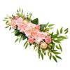 Artificial   Garland 70x15cm Lifelike Silk   Flower Vine for Wedding Dining Table Home Decor