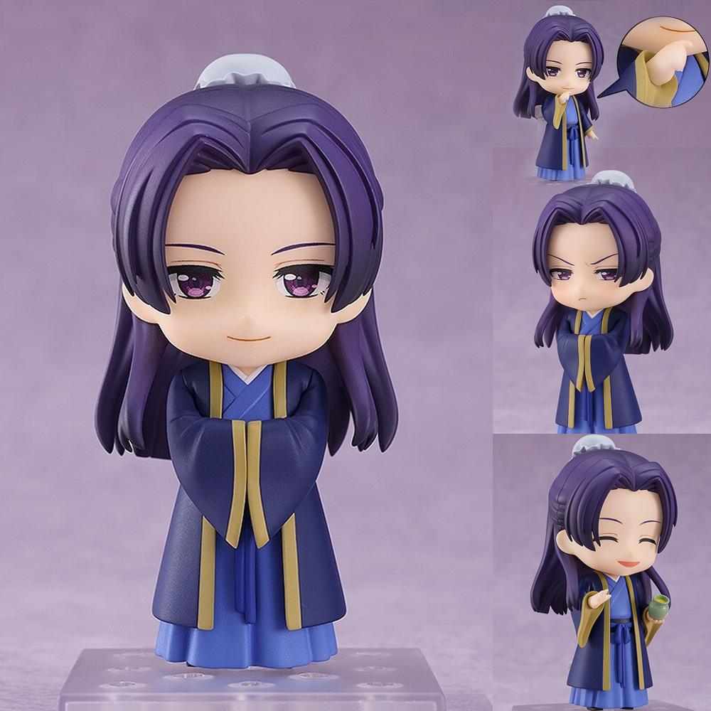 10cm Jinshi The Apothecary Diaries No #2372 Face Swap Action Figure Collectible Anime Model Toy For Anime Fans Desktop Decor