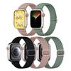 Apple Watch SE87654 Women's Nylon Elastic Band - Fits Small Waist, Ultra Strap