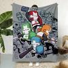 Spiel C-Castle Crashers Wurf Flanell-Kuscheldecke, Bett Zuhause Büro Nickerchen Decke Reise, Camping, Picknickdecke Weiche Dekoration