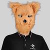Open Stylish Mouth Wolf Face Mask Ideal For Halloween And Various Events Celebration