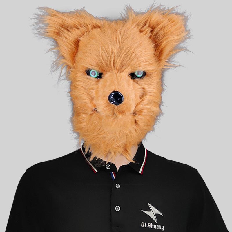 Open Stylish Mouth Wolf Face Mask Ideal For Halloween And Various Events Celebration