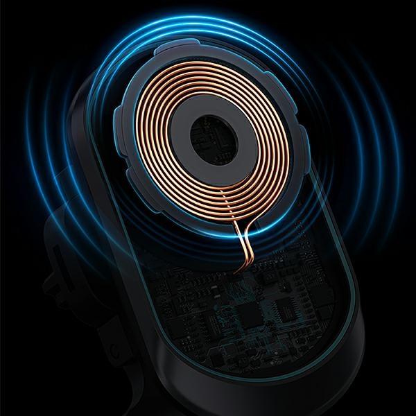 USAMS Magnetic Induction Holderwireless Charging 15W For Vent. Black Cd182Zj01 (Us-Cd182)