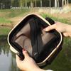Portable Foldable Fishing Bucket with Lure Holder and Live Fish Protection