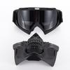 CS Tactical Skull Face Mask Motorcycle Off-Road Windproof Helmet Goggles Riding Glasses