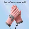 Children's Plus Velvet Winter Gloves: Windproof, Non-Slip, and Warm for Outdoor Cycling & Sports